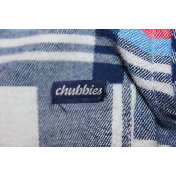 Chubbies Flannel Shirt Regular Fit Mens Tartan Plaid Stretch Heavy Outdoors XL - Picture 10 of 11
